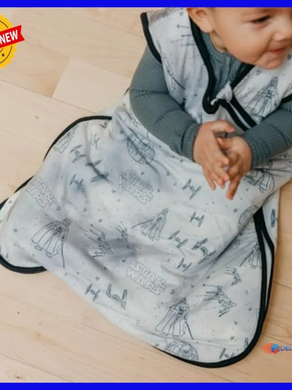 Premium 3-Layer Knit Sleep Bag 1.7 TOG 0-6 Months Baby Sleepwear